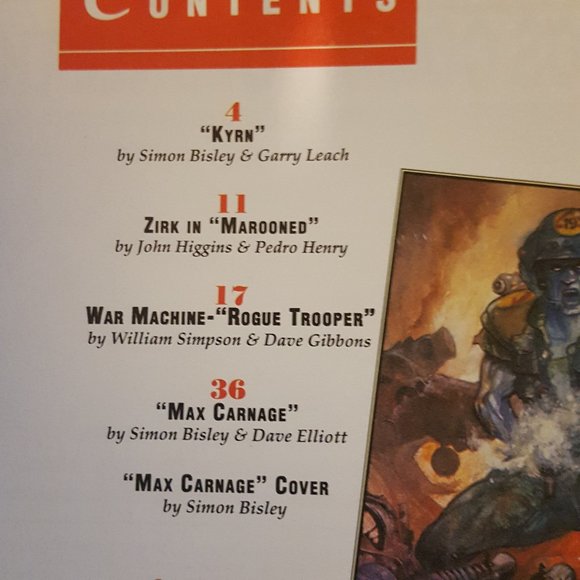 HEAVY METAL MAGAZINE WAR MACHINE 1993 - Picture 6 of 8